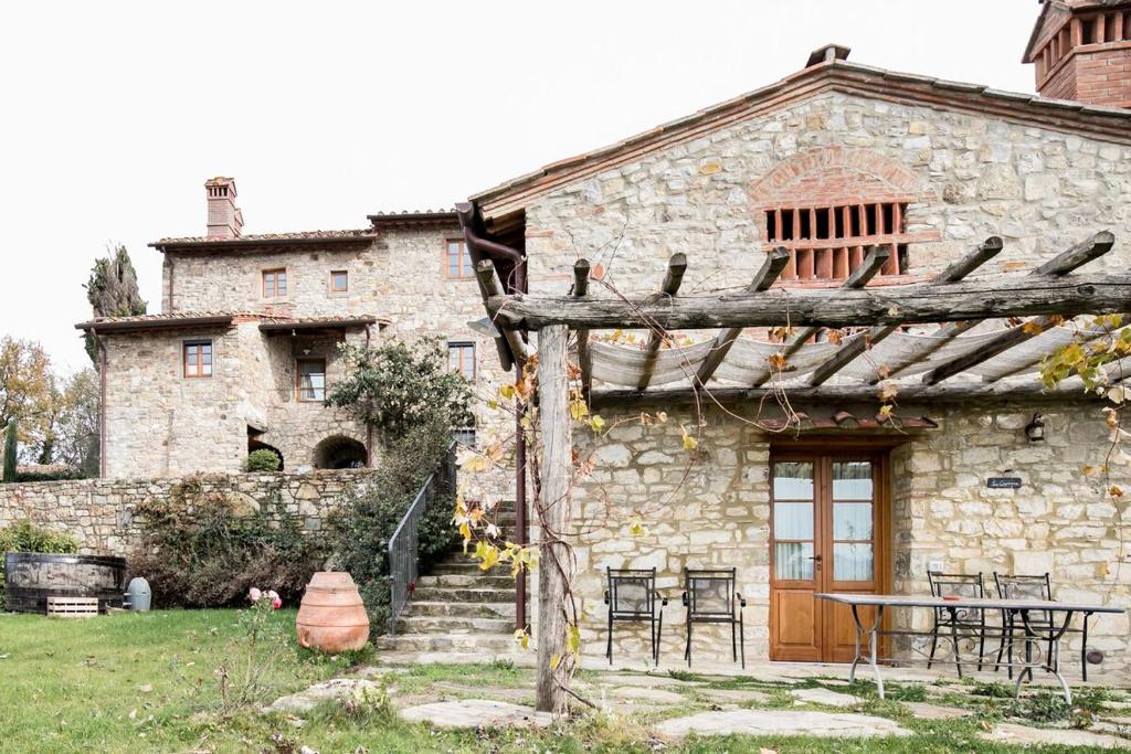Κήπος έξω από το La Casa delle Bartaline
