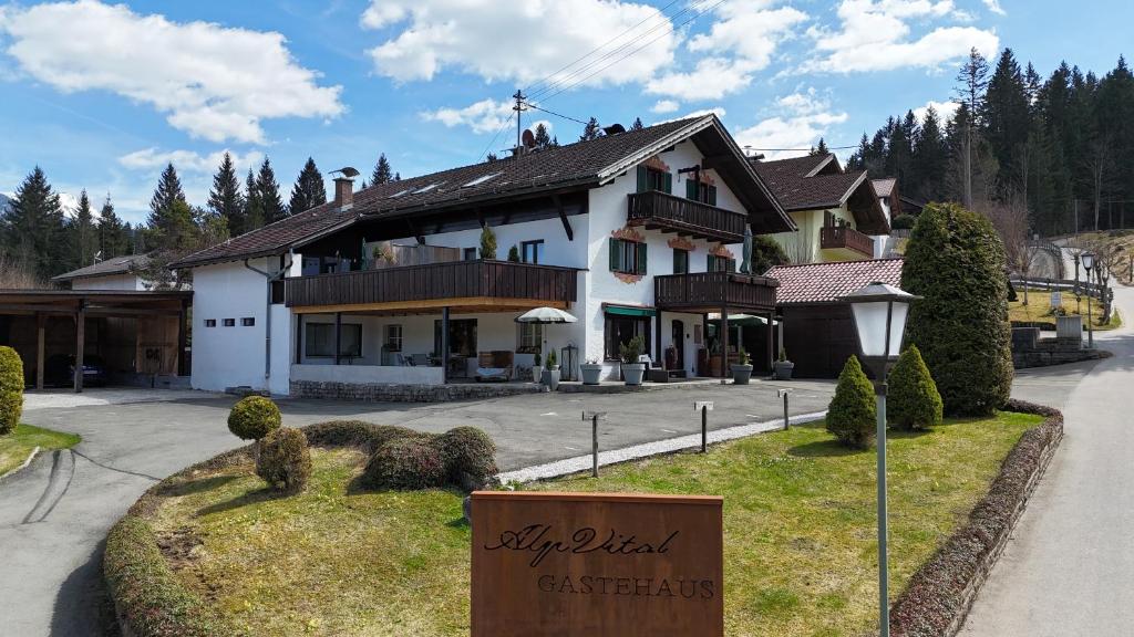 Budova, kde se aparthotel nachází