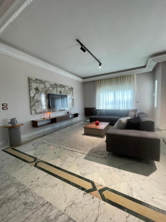 Posezení v ubytování appart hotel lac 2 Tunis