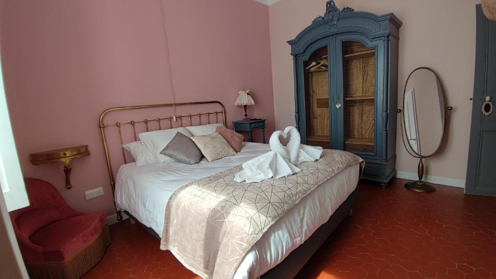 Les Terrasses d'Antonin - Deluxe Double Room With Castle View
