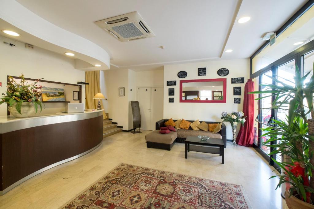 Posezení v ubytování Hotel Crosal