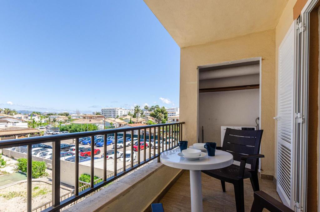 Balkón nebo terasa v ubytování Alcudia Apartments