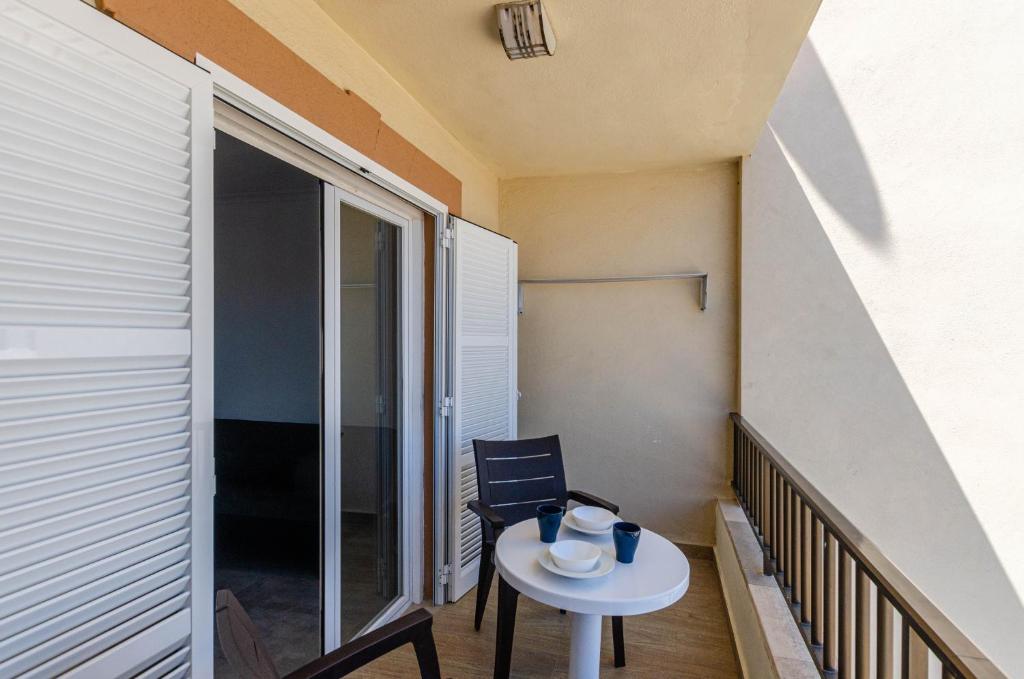 Balkón nebo terasa v ubytování Alcudia Apartments