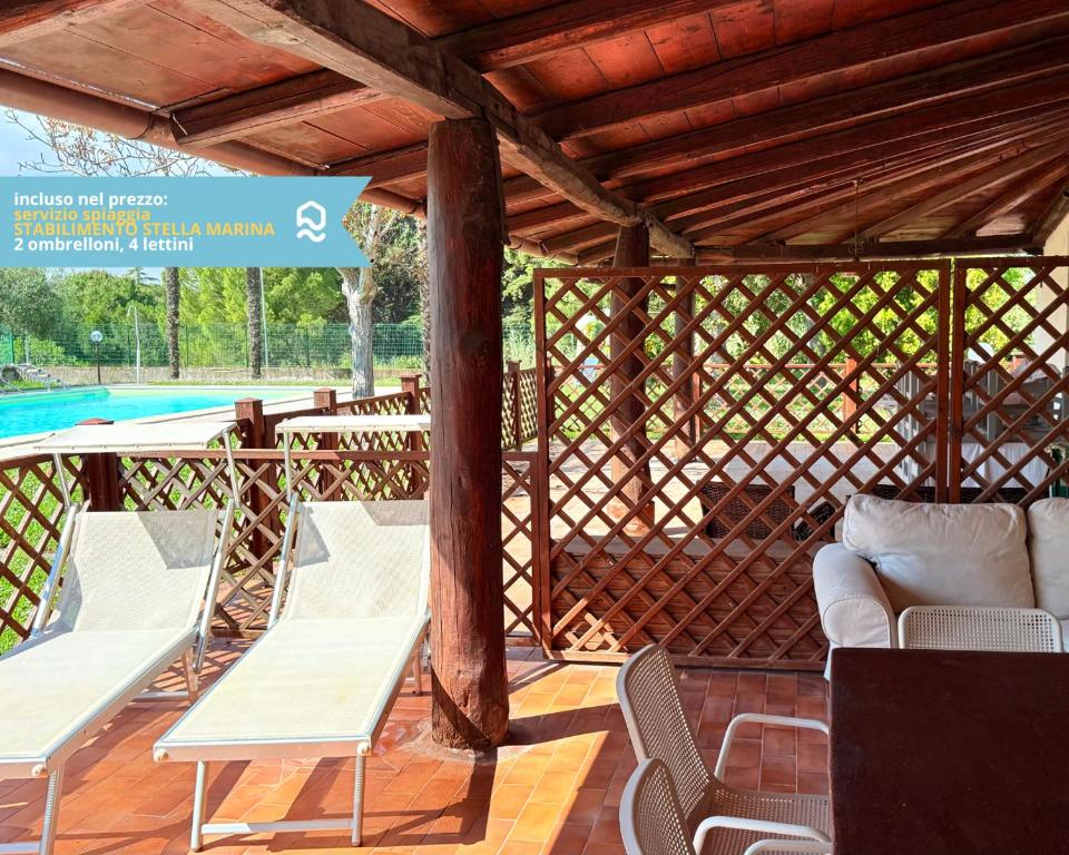 VIVA2 - Numana, quadrilocale in villa con piscina