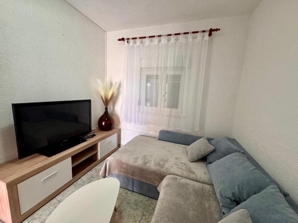 Telewizja i/lub zestaw kina domowego w obiekcie Apartments Fortuna