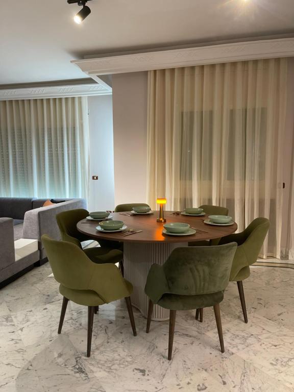 Posezení v ubytování appart hotel lac 2 Tunis