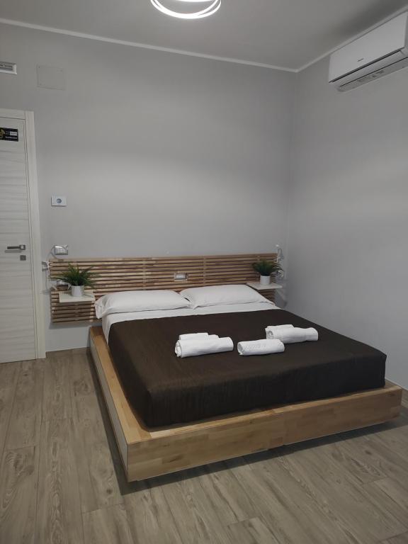 Postel nebo postele na pokoji v ubytování Pietrapantone B&B