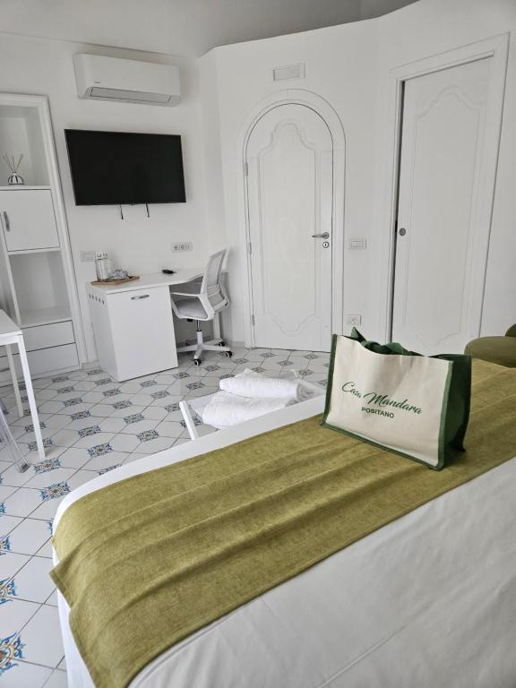 Posteľ alebo postele v izbe v ubytovaní Casa Mandara B&B