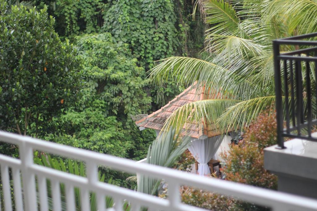 Zahrada ubytování Hanaka Riverside Ubud