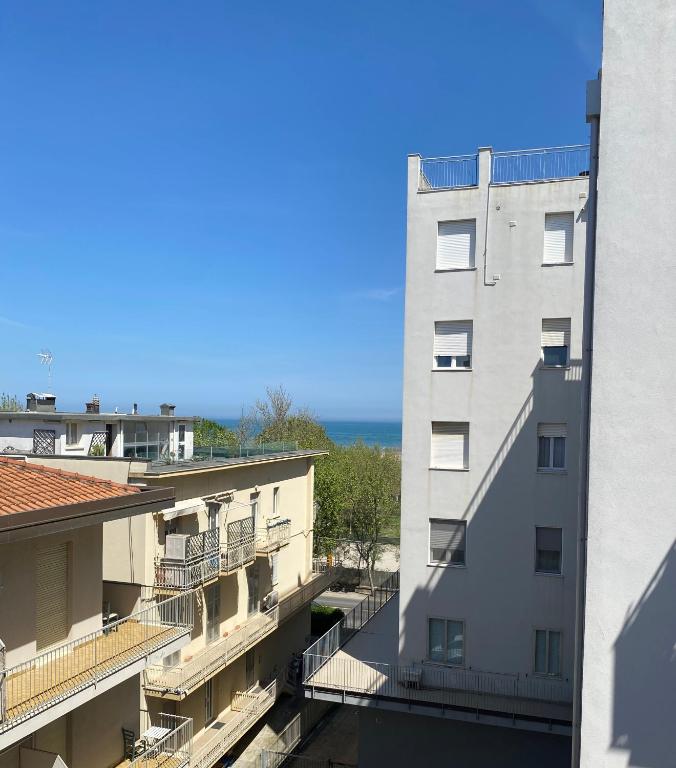 Nespecifikovaný výhled na moře nebo výhled na moře při pohledu z hotelu