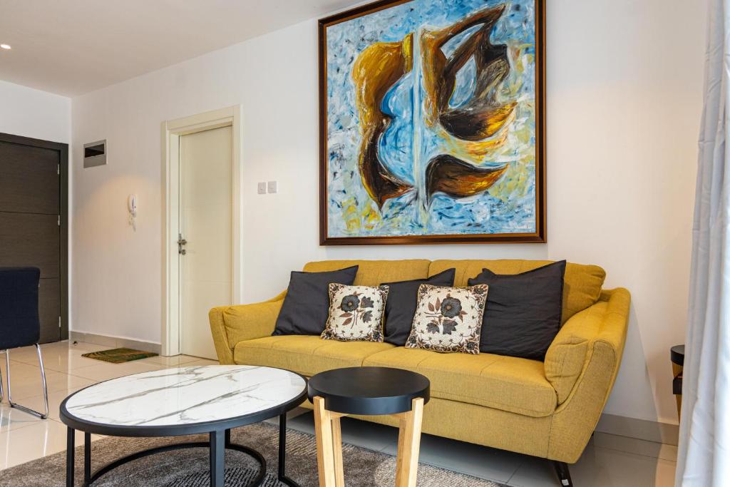 Zona d'estar a Imperial Suite