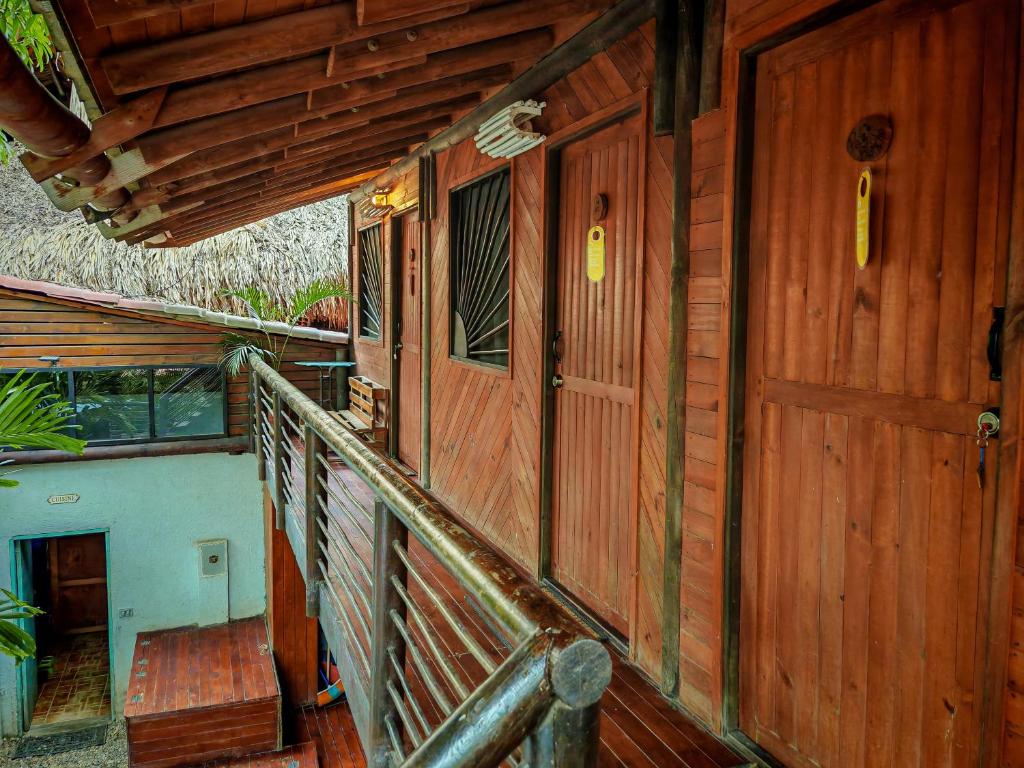 Balkón nebo terasa v ubytování Casa Juntos