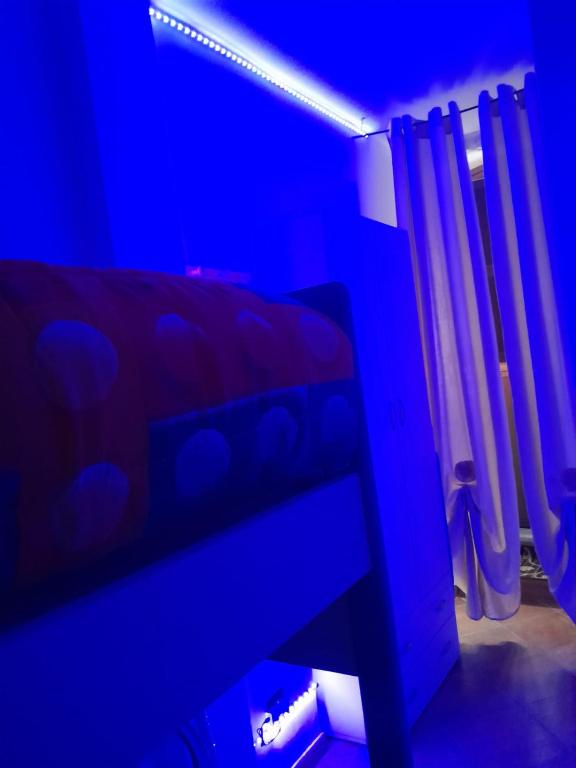 Łóżko lub łóżka w pokoju w obiekcie Casa vacanza, Vacanties Domina