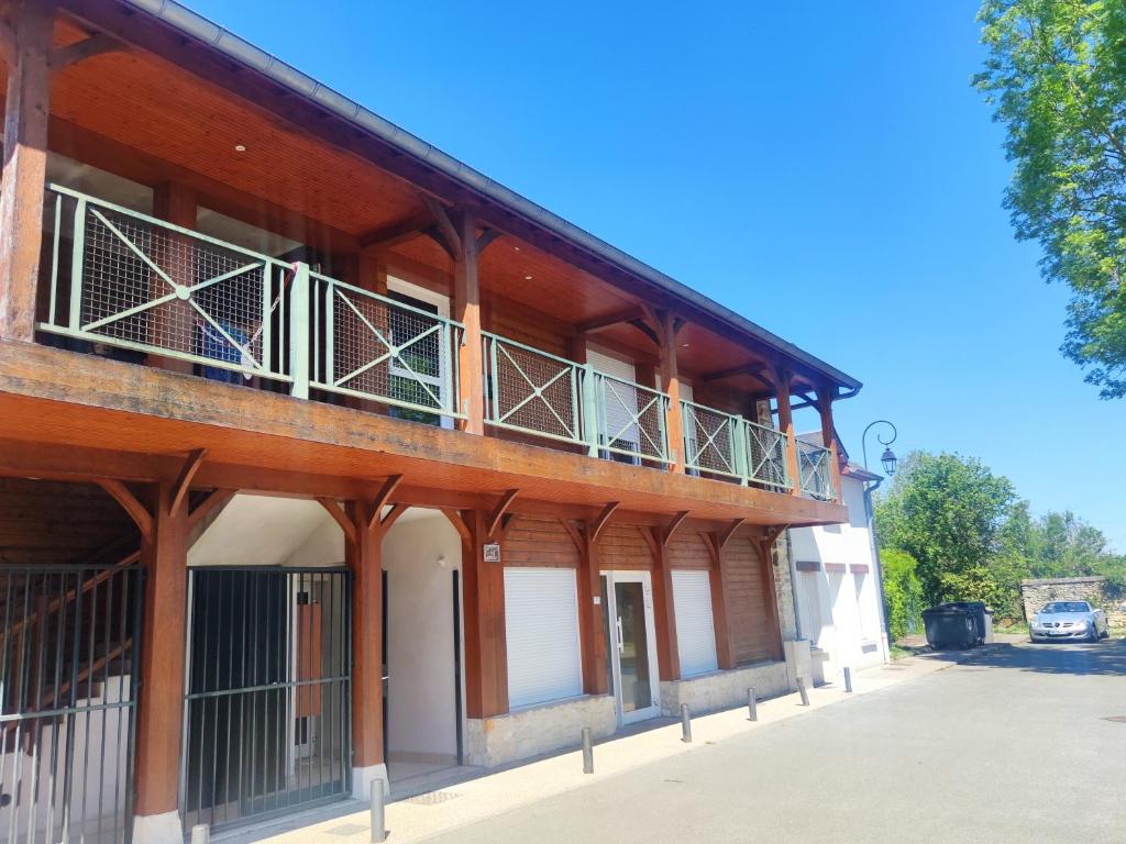 Budova, kde se bed and breakfast nachází