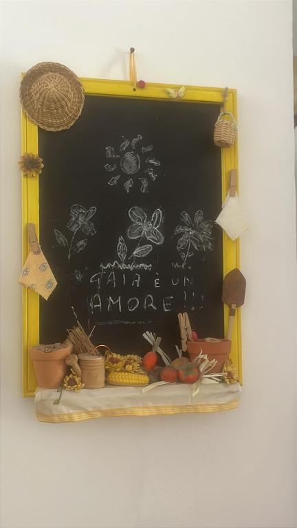 tablicę z tablicą z warzywami w obiekcie CASA GAIA - Limoncello - parcheggio privato incluso w mieście Levanto