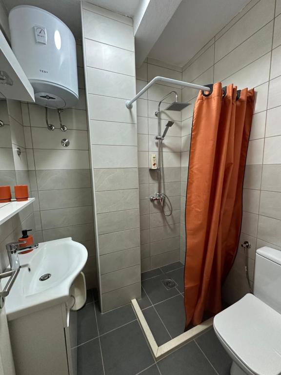 Koupelna v ubytování AS apartmani