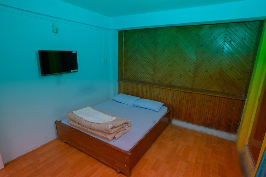 TV a/nebo společenská místnost v ubytování Dreamcatcher Lodge