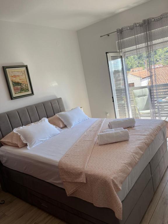 Posteľ alebo postele v izbe v ubytovaní Apartment Božo