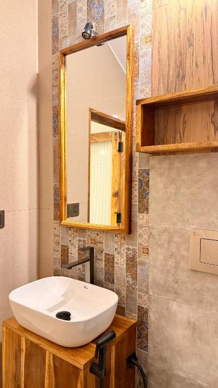 Koupelna v ubytování Arcadia villas Arugambay