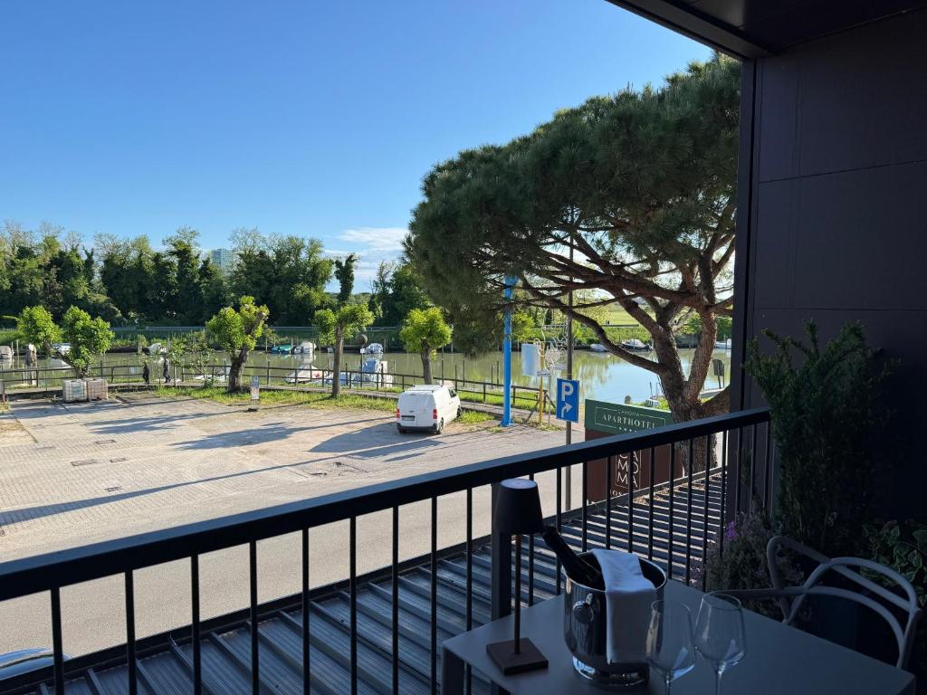 Balkón nebo terasa v ubytování Camoma Aparthotel - Suites Apartments