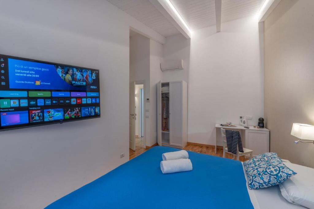 Postel nebo postele na pokoji v ubytování Coral White