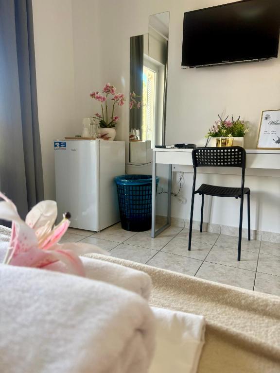 TV a/nebo společenská místnost v ubytování Apartments Ana & Ita