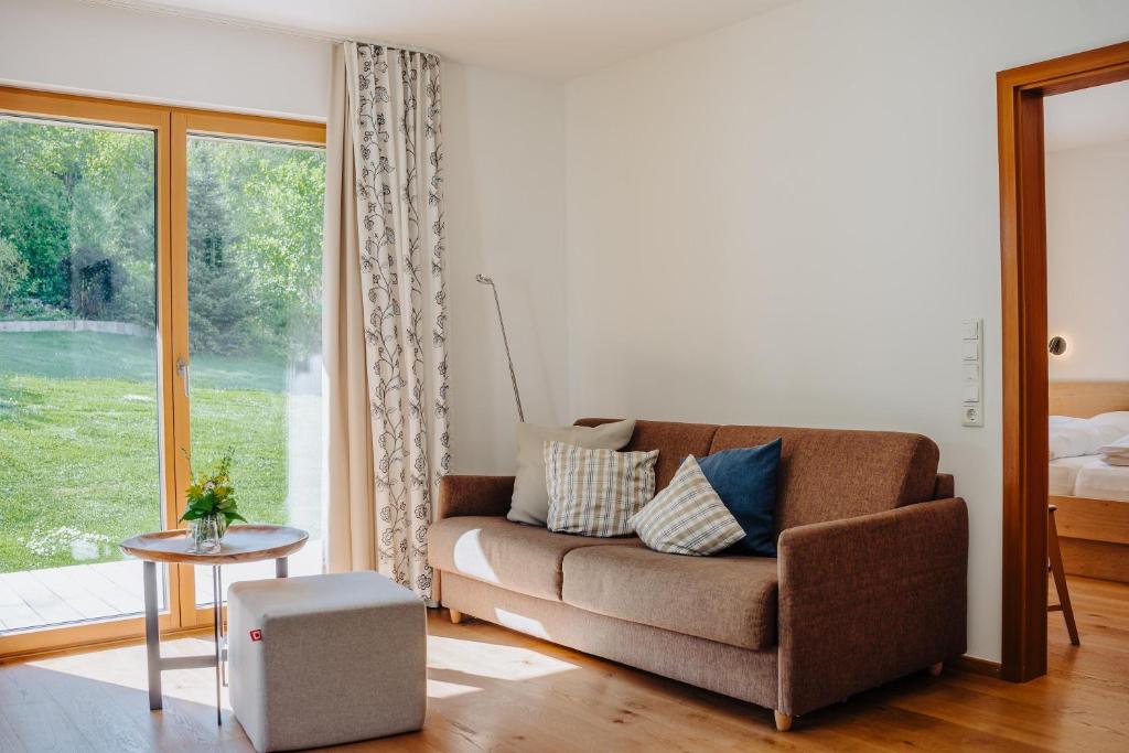 Posezení v ubytování Landhaus Valfontana