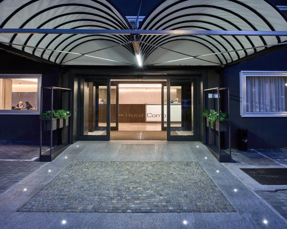 La fachada o entrada de Hotel Como