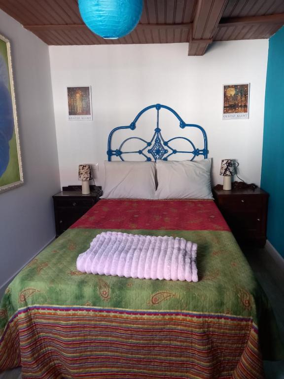 Postel nebo postele na pokoji v ubytování A casa da Touza