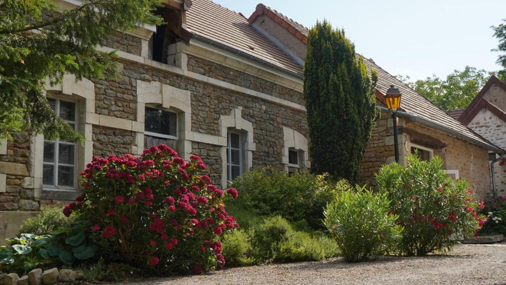Zahrada ubytování Domaine Les Bertrands