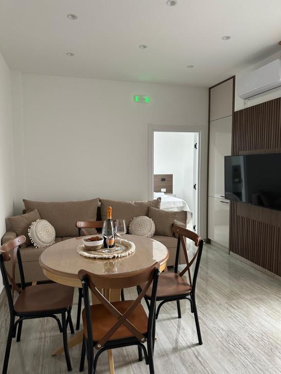 TV a/nebo společenská místnost v ubytování AS apartmani