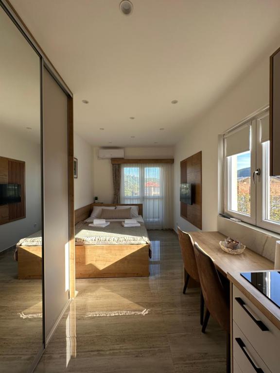 Kuchyň nebo kuchyňský kout v ubytování AS apartmani