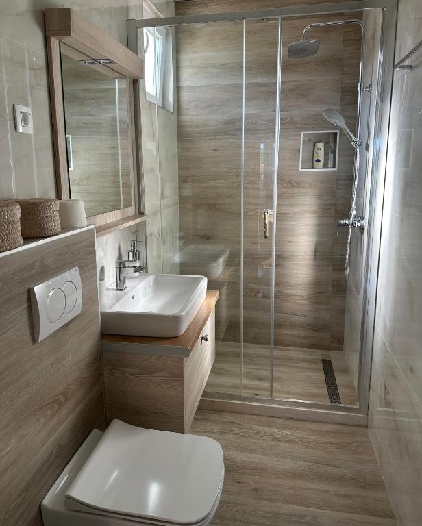 Koupelna v ubytování AS apartmani