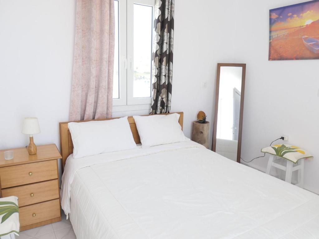 Ένα ή περισσότερα κρεβάτια σε δωμάτιο στο Valentina Central Studio