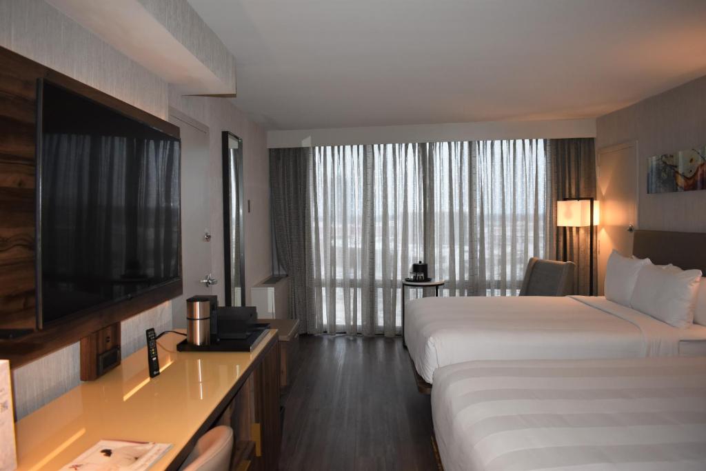 Chicago Marriott Oak Brook - 客房配备 2 张双人床