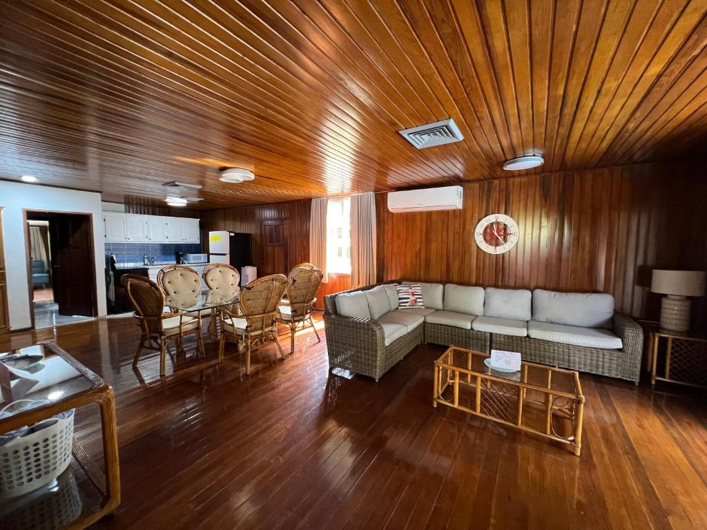 Posezení v ubytování Villa Aurora Coral
