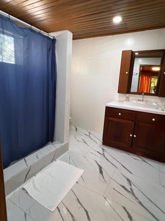 Koupelna v ubytování Villa Aurora Coral