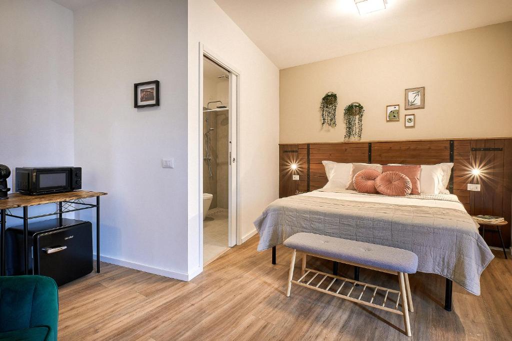 Postel nebo postele na pokoji v ubytování Delta Dreams Guest House