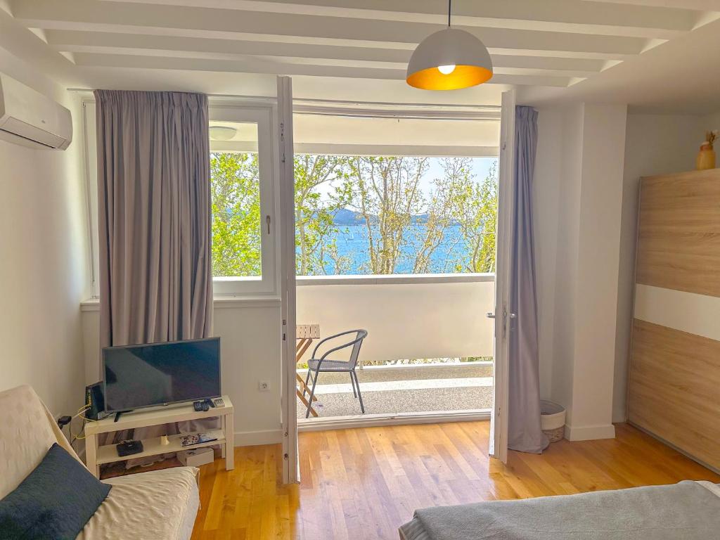 Posezení v ubytování Aurora Apartment Zadar