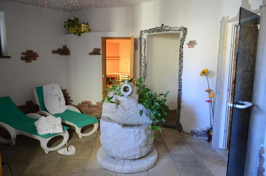 Posezení v ubytování Hotel Corona