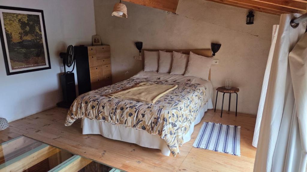 Postel nebo postele na pokoji v ubytování La Casa de La Duquesa