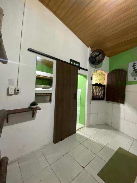 Kuchyň nebo kuchyňský kout v ubytování Hostel Visite Chapäda