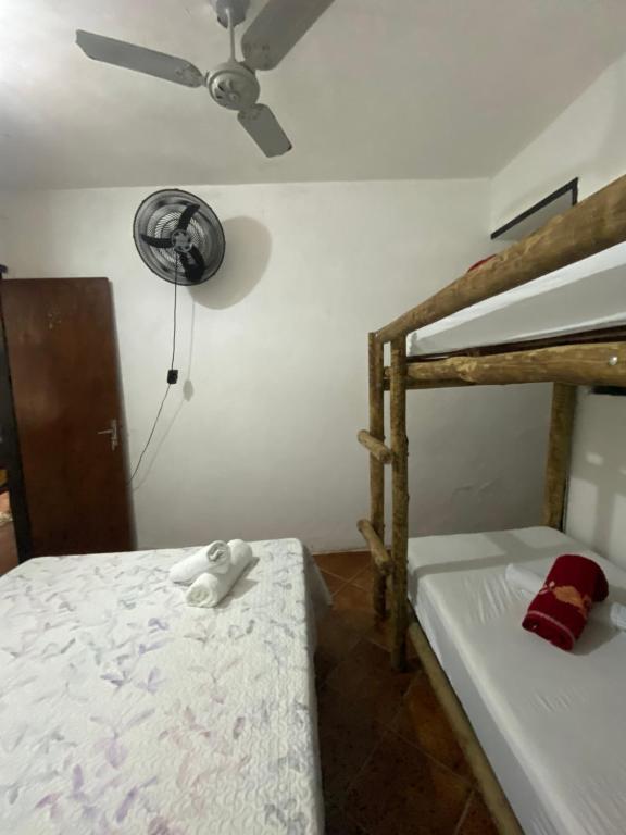 Postel nebo postele na pokoji v ubytování Hostel Visite Chapäda