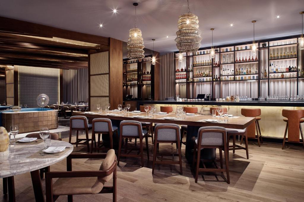 Restaurace v ubytování JW Marriott Hotel Guadalajara