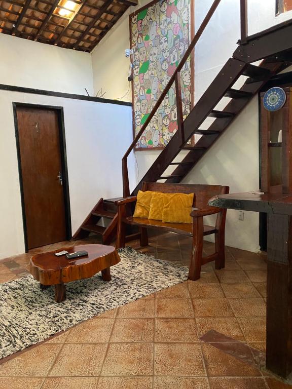 Posezení v ubytování Hostel Visite Chapäda