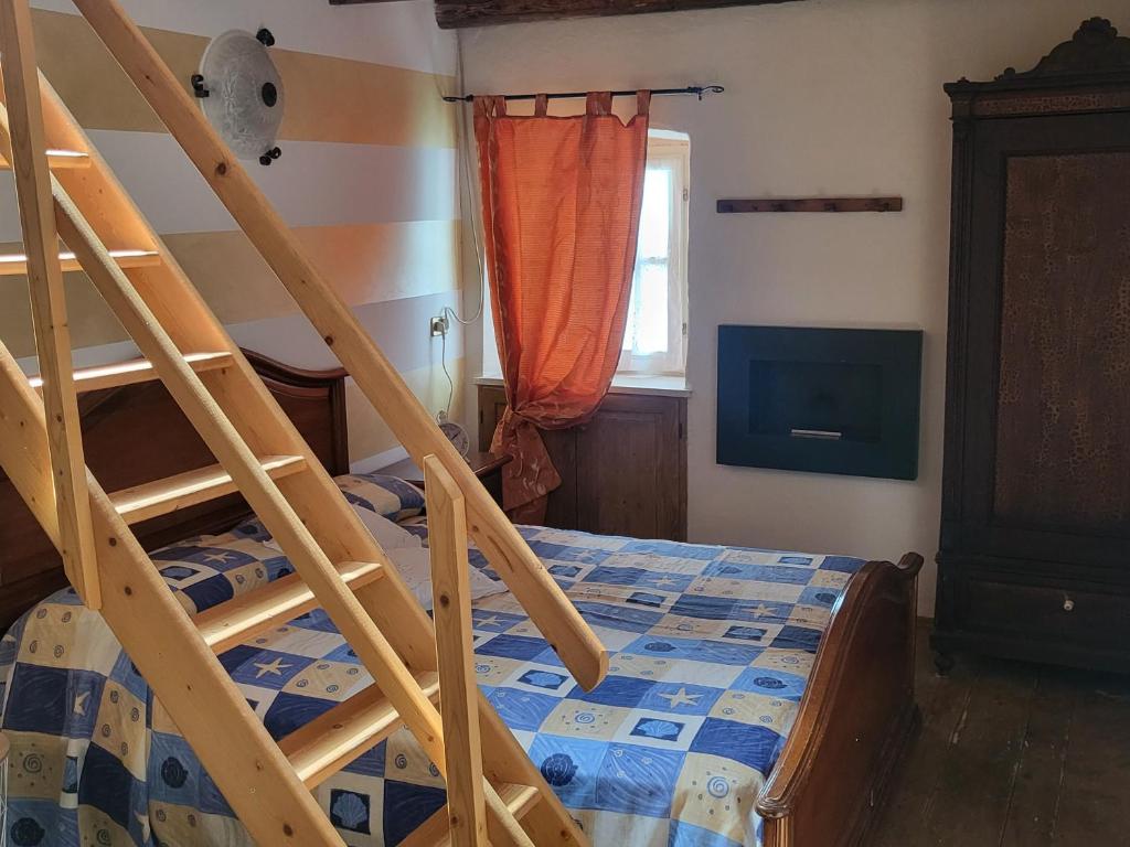 Postel nebo postele na pokoji v ubytování Klunj home