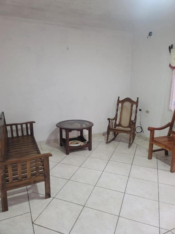 Posezení v ubytování Hostal MURCIA