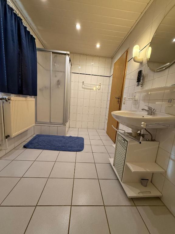 Koupelna v ubytování Pension Cao Lai