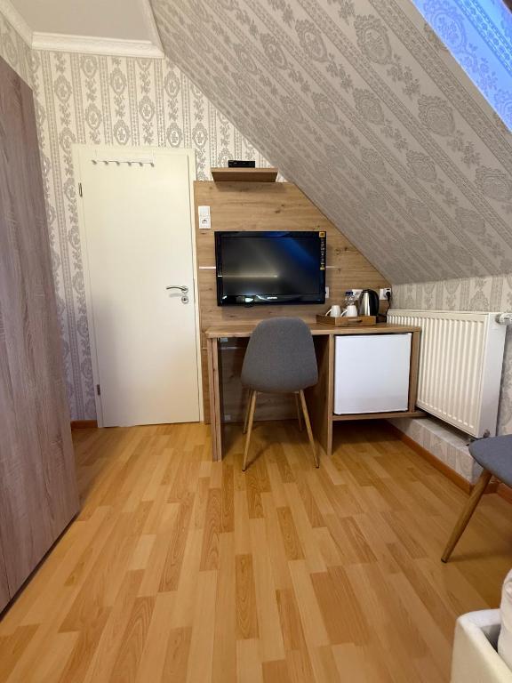 TV a/nebo společenská místnost v ubytování Pension Cao Lai