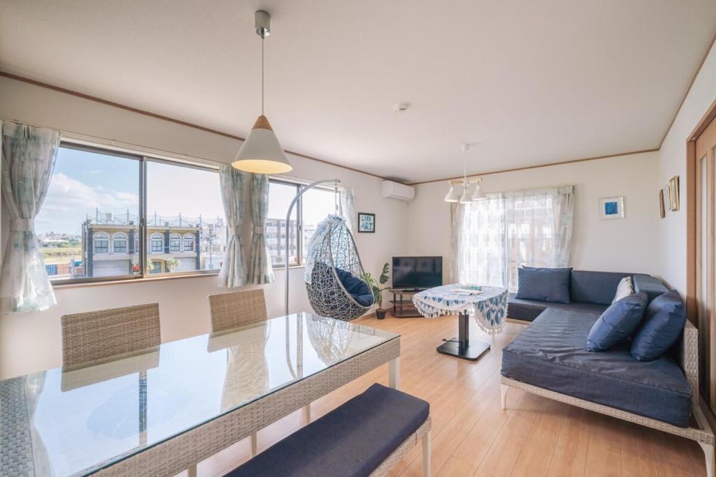 Posezení v ubytování OKINAWA Arena Hotel